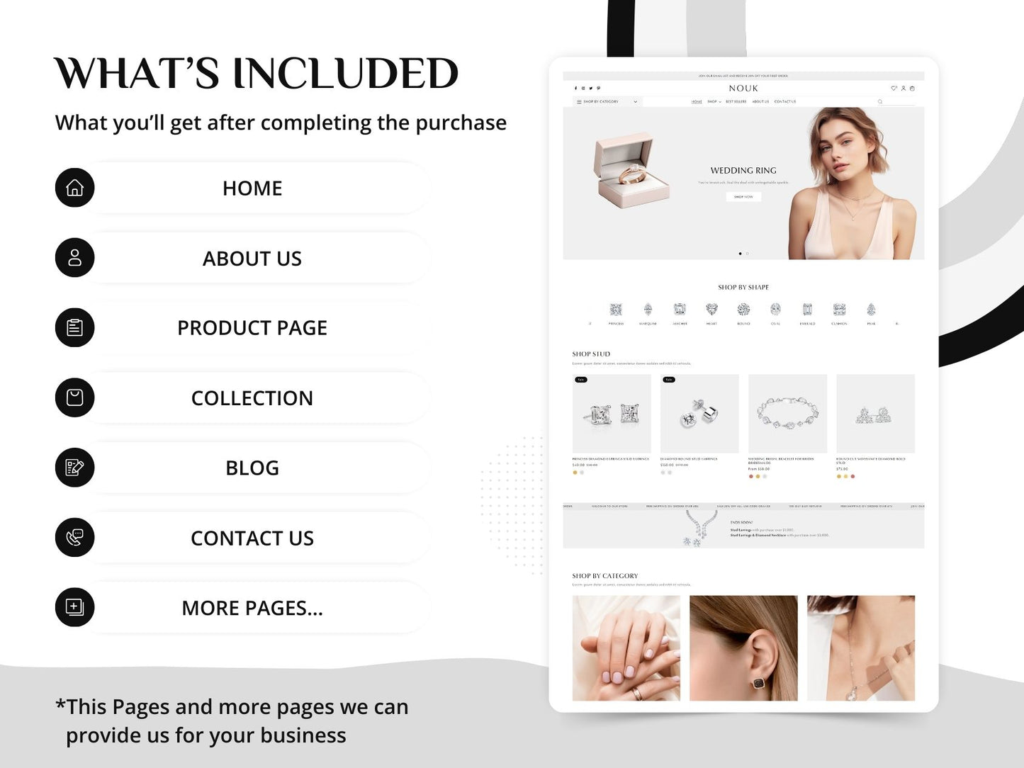 Nouk - Shopify Jewelry Store