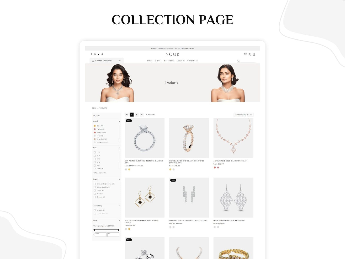 Nouk - Shopify Jewelry Store