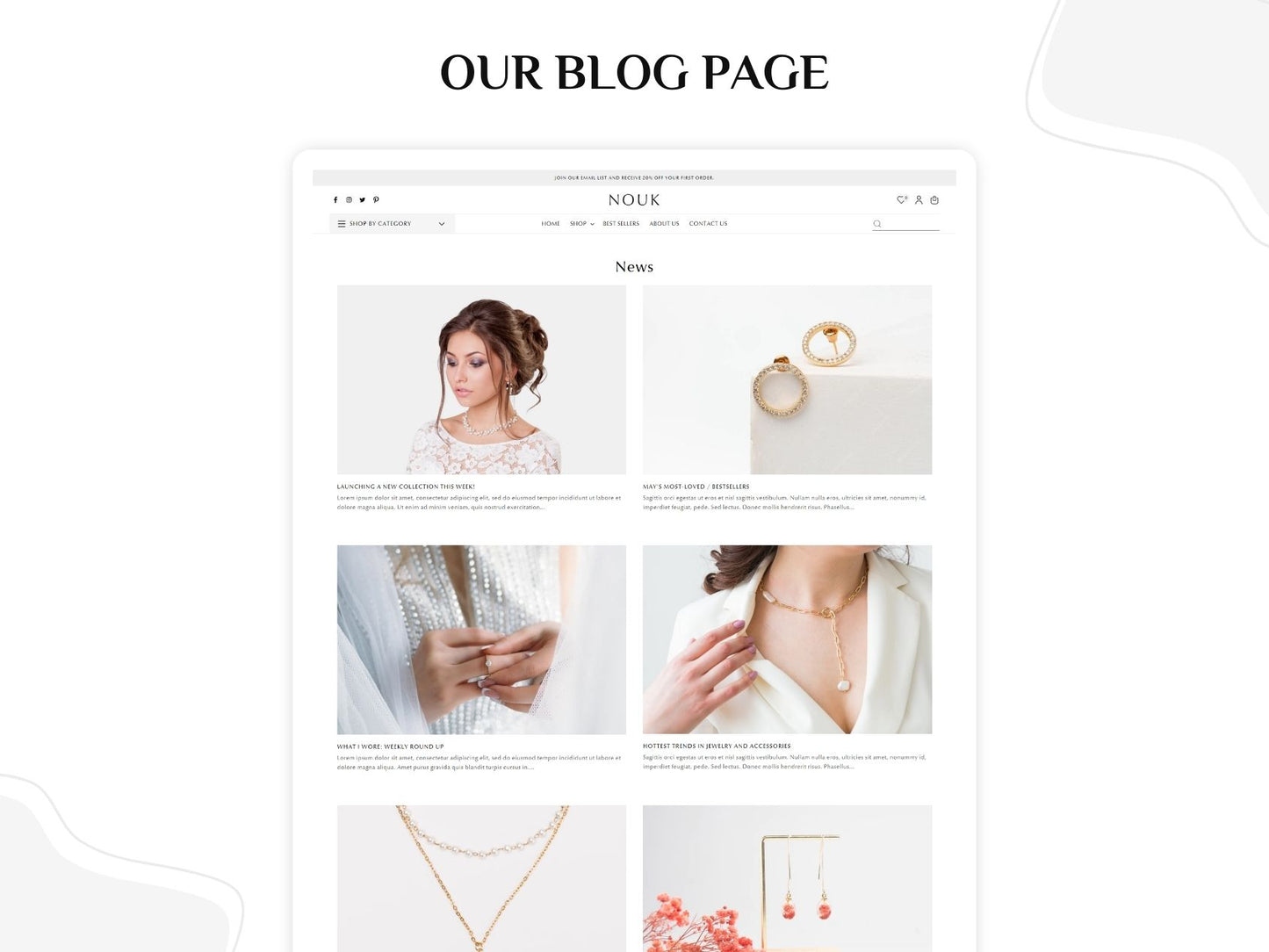 Nouk - Shopify Jewelry Store