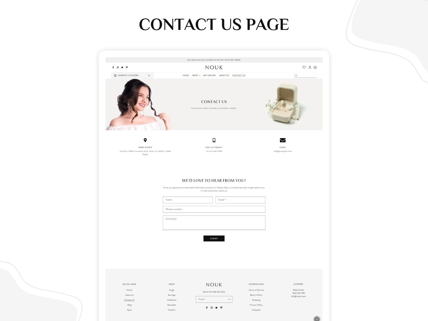 Nouk - Shopify Jewelry Store