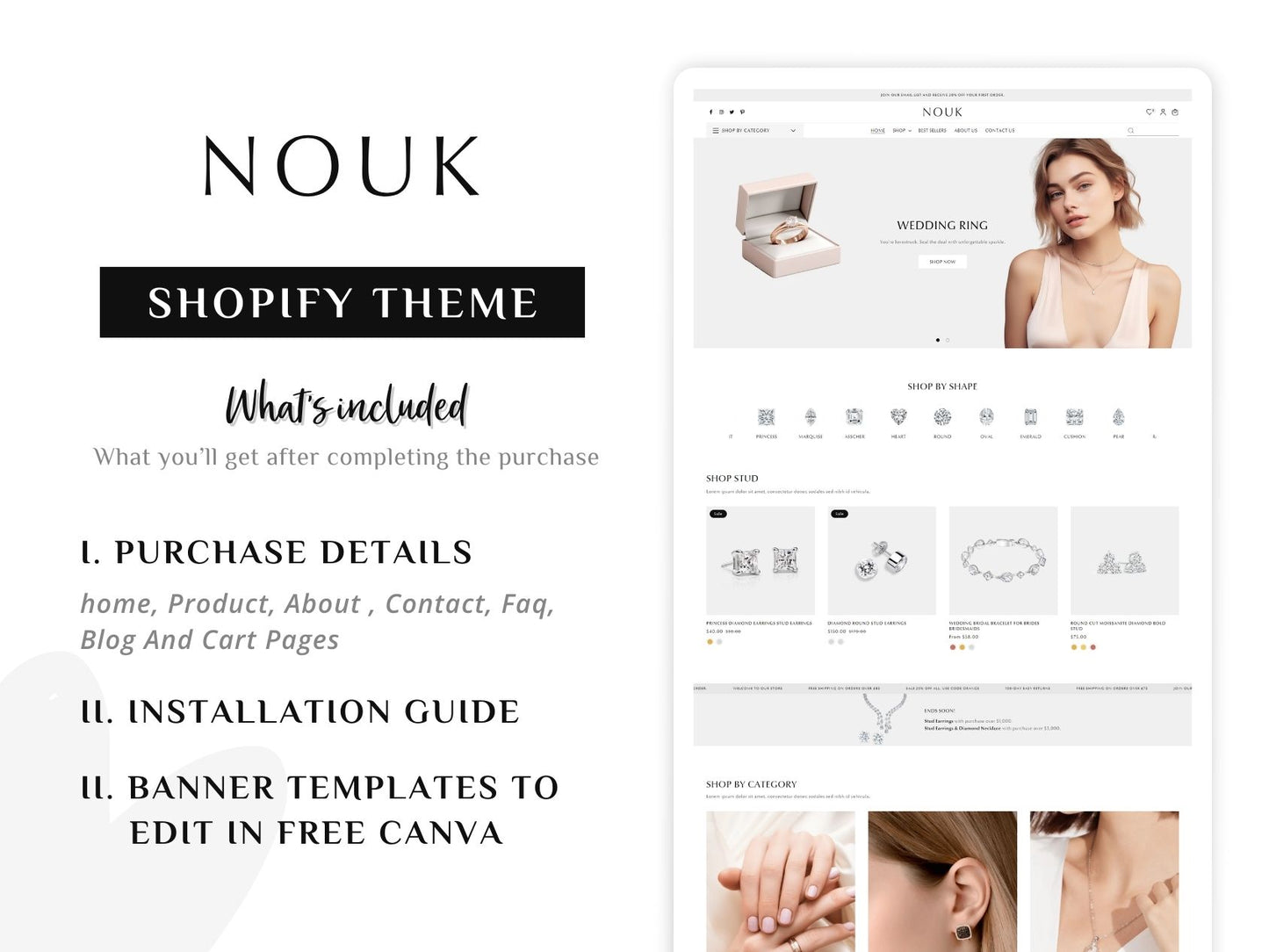 Nouk - Shopify Jewelry Store
