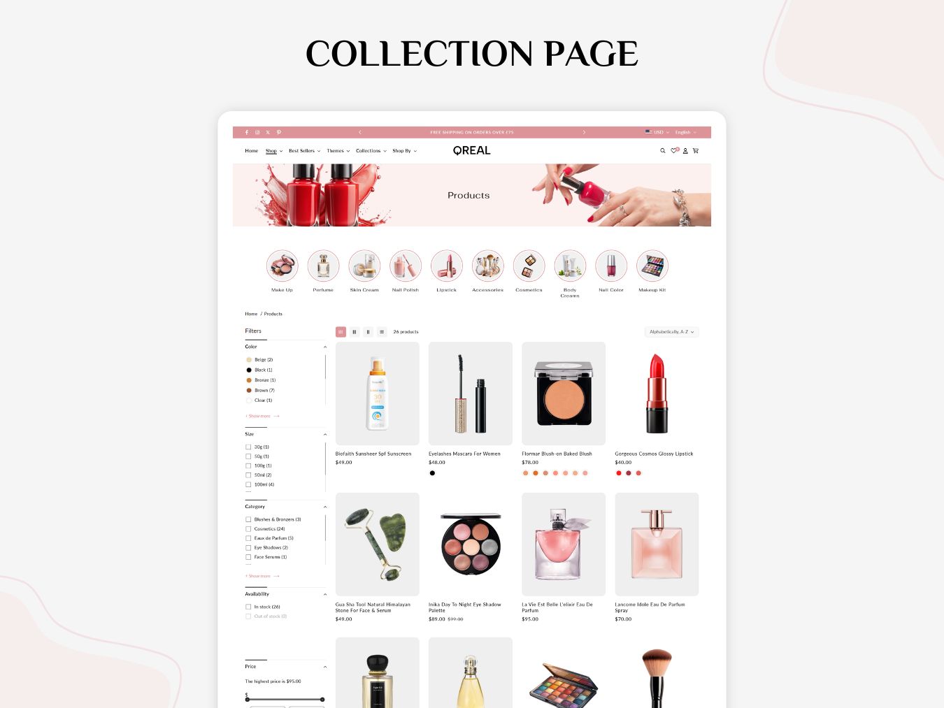 Qreal  - Beauty & hair