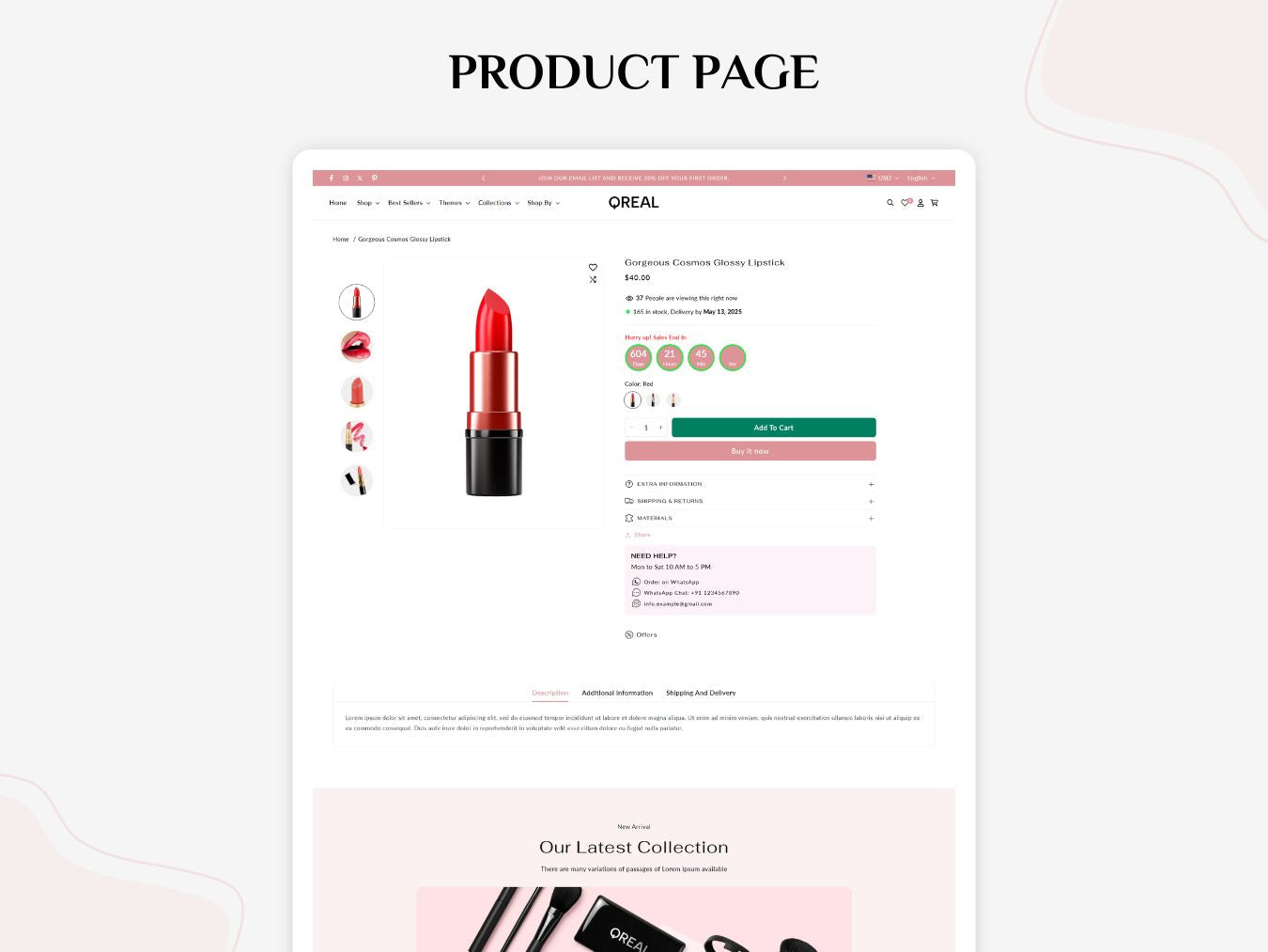 Qreal  - Beauty & hair