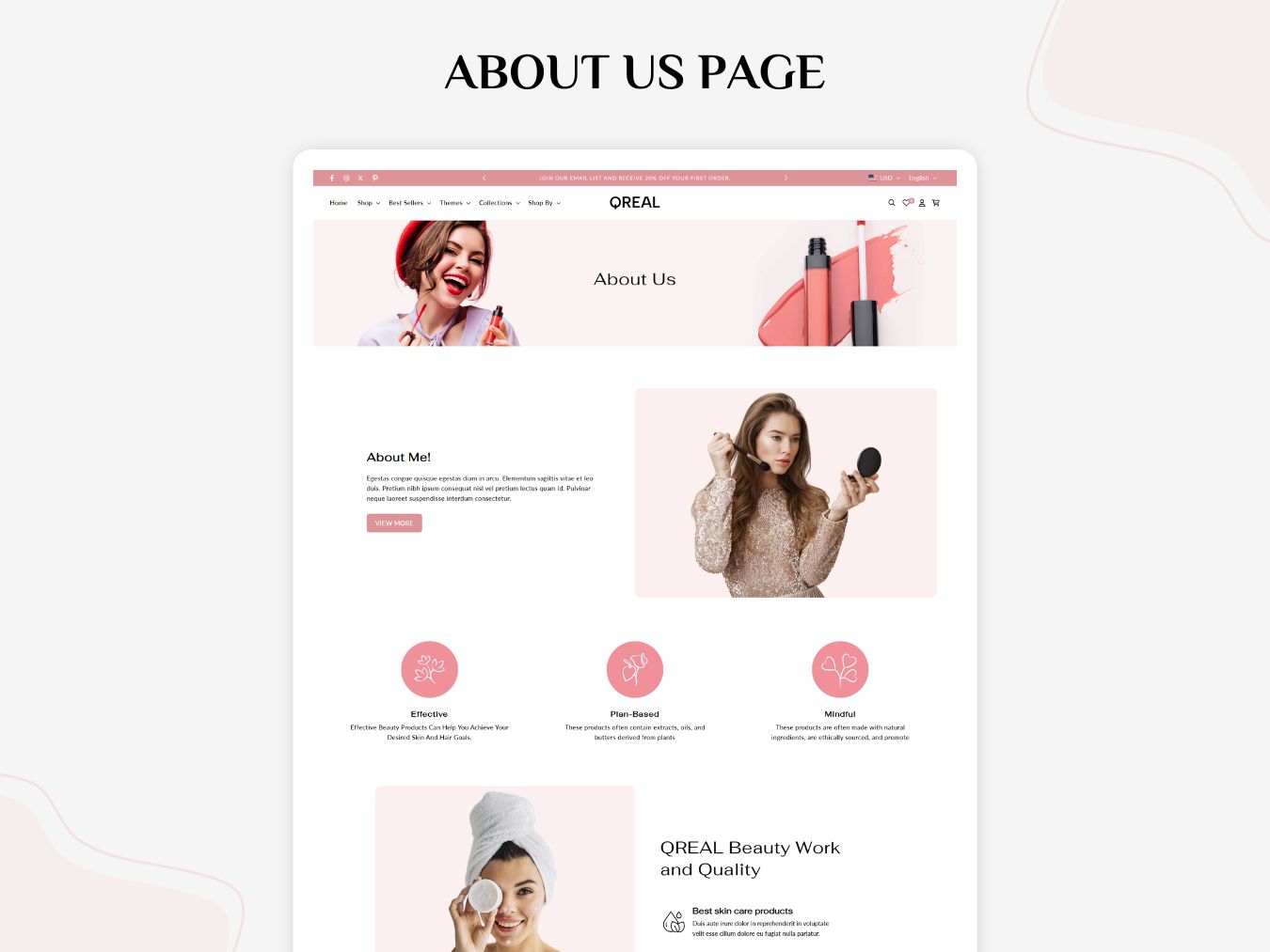 Qreal  - Beauty & hair