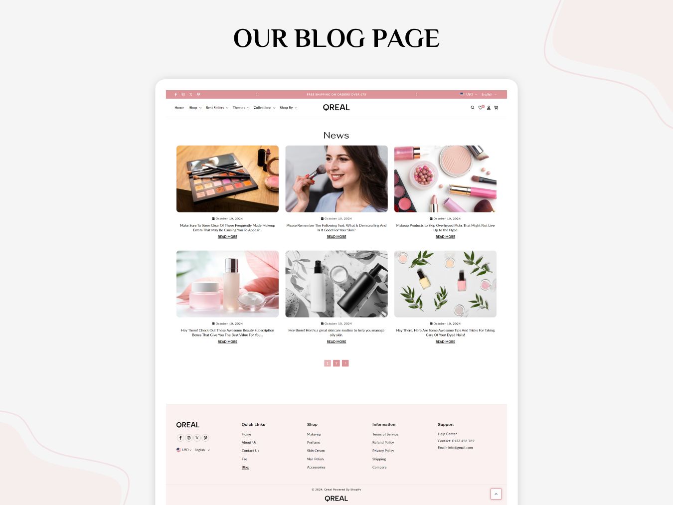 Qreal  - Beauty & hair