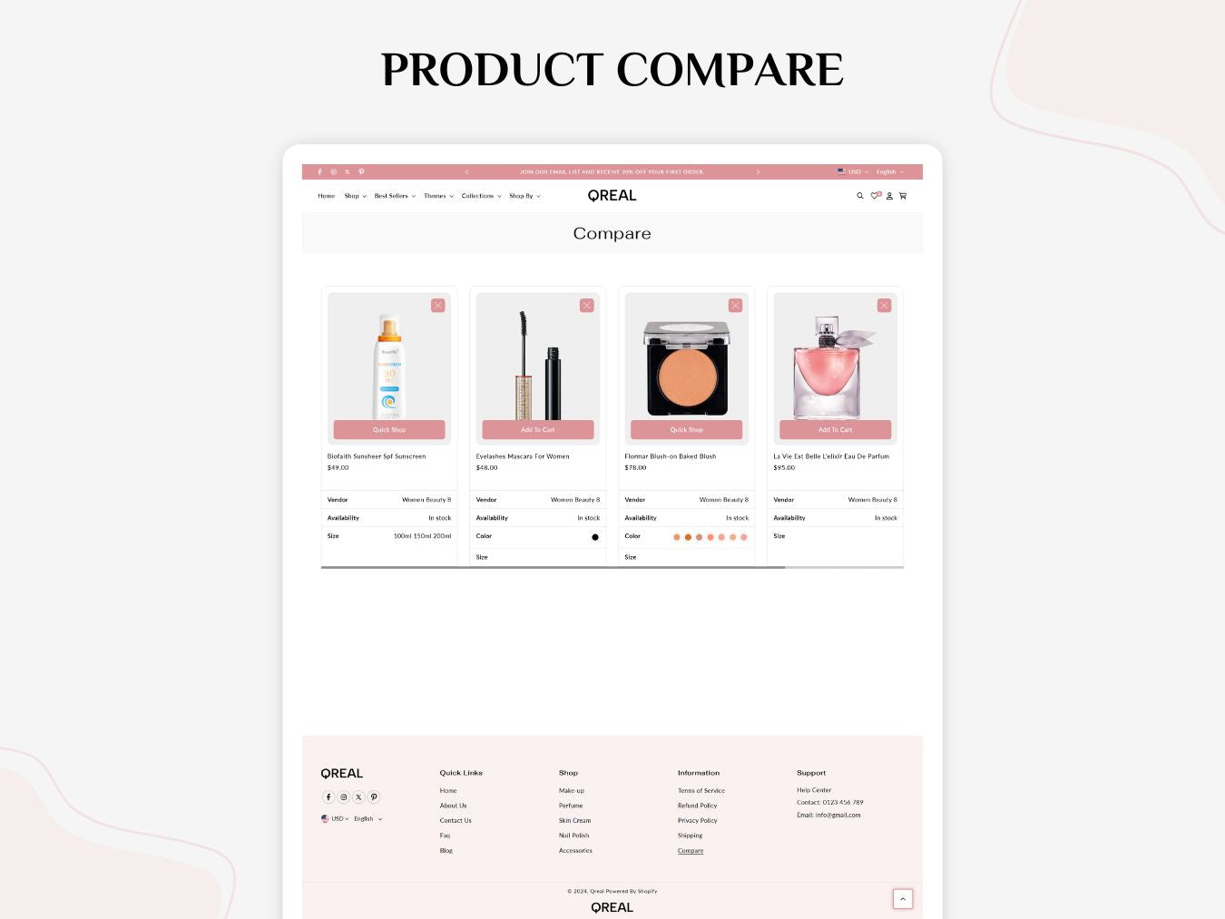 Qreal  - Beauty & hair